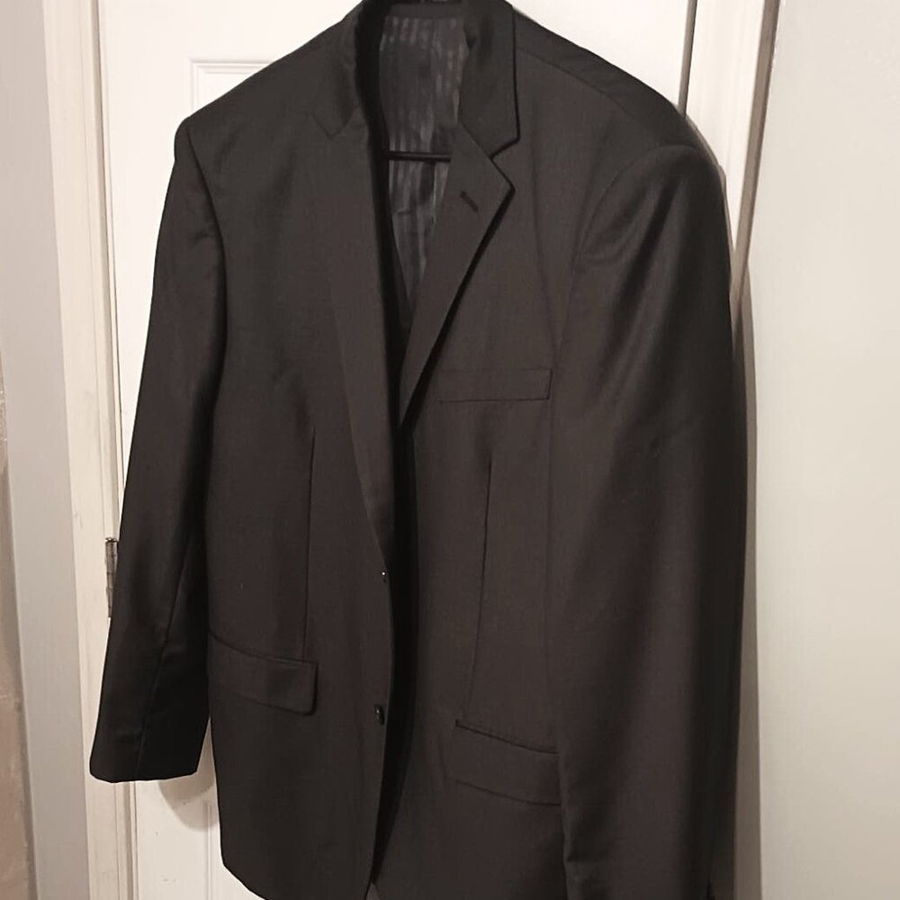 Demantie Men Gray Suit Jacket Only  42L